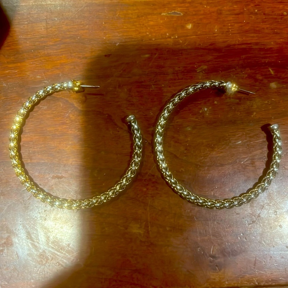 Hoop earrings